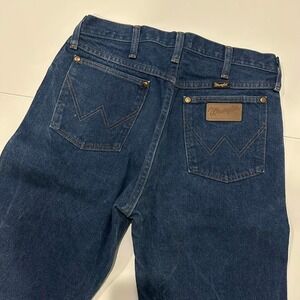 Wrangler 13MWZ Original Cowboy Cut Jeans 31x34 size - Dark wash